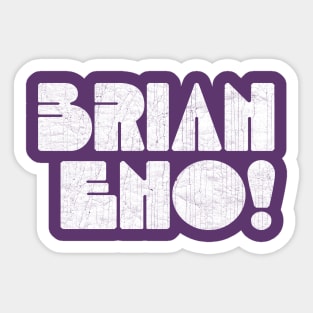 Brian Eno Sticker